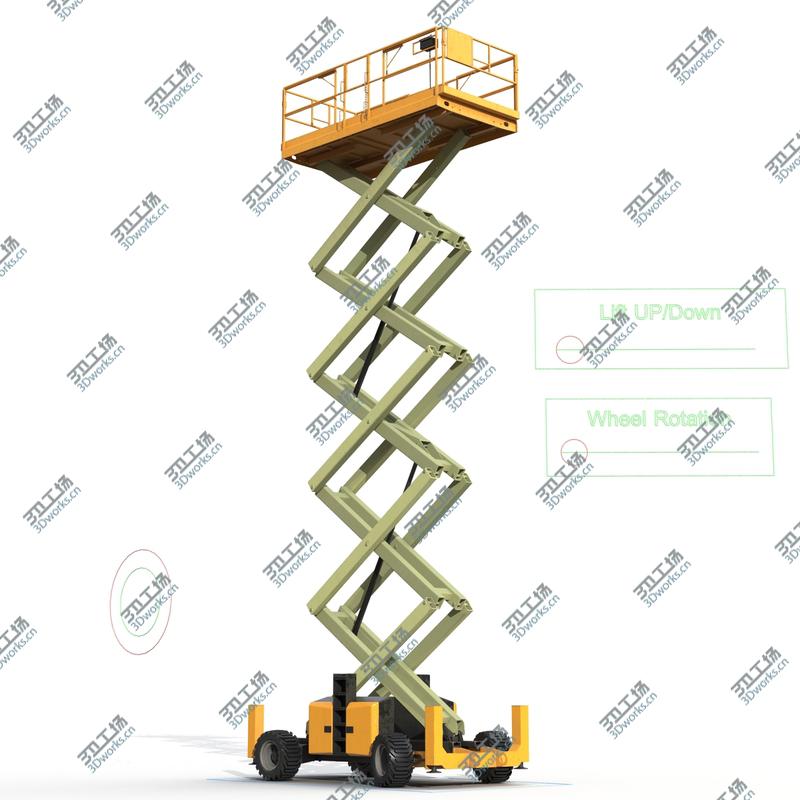 images/goods_img/2021040161/Telescopic Boom Lifts Rigged Collection 3D model/5.jpg